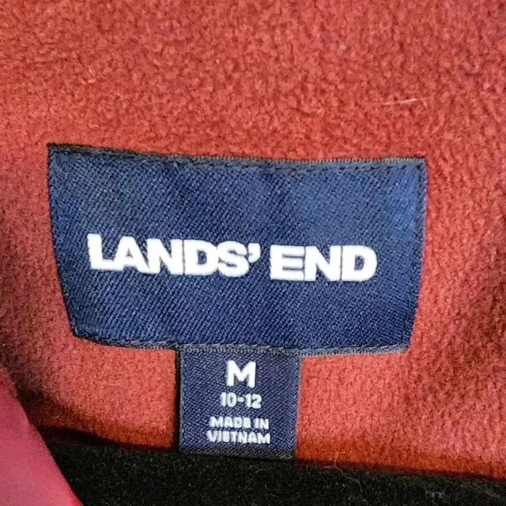 Girl's Lands' End rain jacket, size Medium